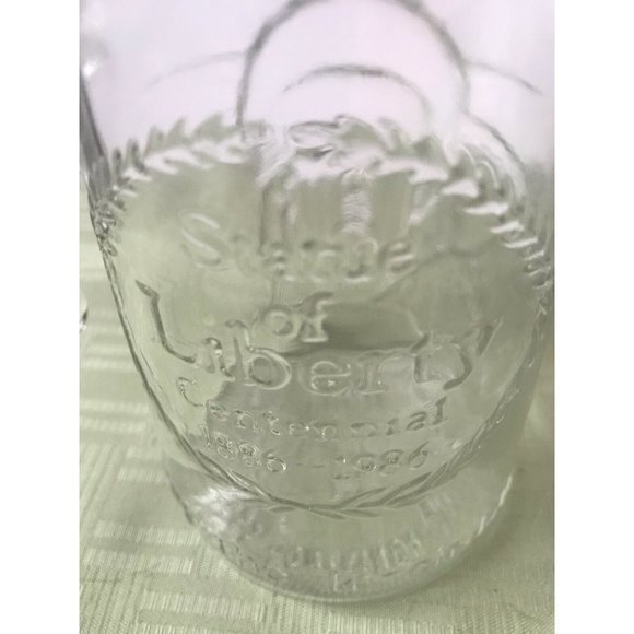 2 STATUE OF LIBERTY 1886-1986‎ CENTENNIAL CUP/MUGS Anchor Glass Tampa FL Vintage - Picture 2 of 6